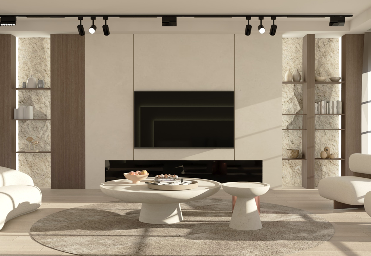 Interior Rendering Detail